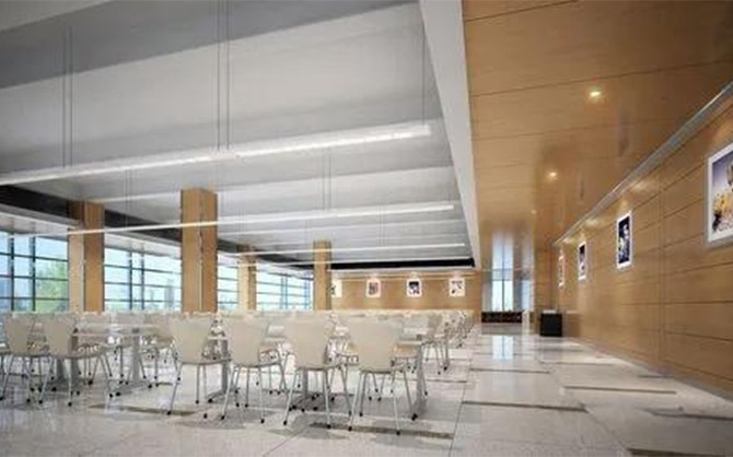 仙游食堂承包服務內部餐廳裝修現(xiàn)場圖片